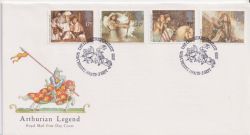 1985-09-03 Arthurian Legends Stamps Winchester FDC (90086)