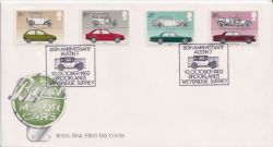 1982-10-13 Motor Cars Stamps Brooklands FDC (90109)