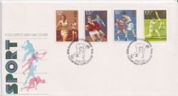 1980-10-10 Sport Stamps Crystal Palace SE19 FDC (90122)