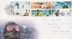 2003-04-29 Extreme Endeavours Stamps Plymouth FDC (90175)