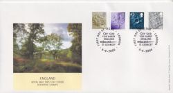 2005-04-05 England Definitive Stamps London FDC (90187)