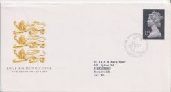 1984-08-28 £1.33 Parcel Stamp Bureau FDC (90197)