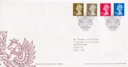 2009-03-31 Definitive Stamps Windsor FDC (90206)