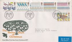 1977-11-23 Christmas Stamps Bureau FDC (90256)