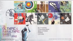 2009-10-22 Olympic & Paralympic Games Badminton FDC (90276)