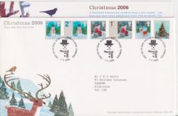 2006-11-07 Christmas Stamps T/House FDC (90277)