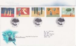 1996-10-28 Christmas Stamps Bureau FDC (90318)