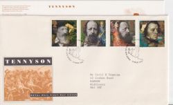 1992-03-10 Tennyson Stamps Isle of Wight FDC (90336)