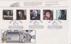 1985-10-08 British Films Stamps Northampton FDC (90352)