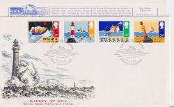 1985-06-18 Safety At Sea Stamps Cromer FDC (90355)