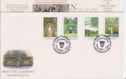 1983-08-24 British Garden Stamps Pitmedden FDC (90370)