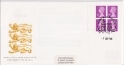 1998-09-07 GL4 Booklet 4 x37p Stamps Windsor FDC (90463)