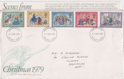 1979-11-21 Christmas Stamps Medway FDC (90483)