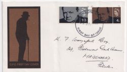 1965-07-08 Churchill Stamps PHOS London FDC (90501)
