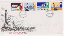 1985-06-18 Safety At Sea Stamps Hastings FDC (90512)
