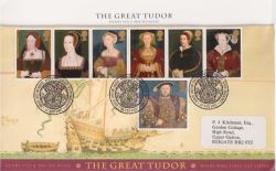1997-01-21 The Great Tudor Hampton Court FDC (90534)