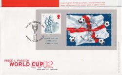 2002-05-21 World Cup Football Stamps Wembley FDC (90614)