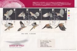 2003-01-14 Birds of Prey Stamps Hawkshead FDC (90631)