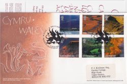 2004-06-15 Wales A British Journey London NW5 FDC (90637)