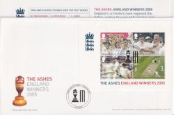 2005-10-06 Cricket The Ashes M/S London SE11 FDC (90677)