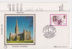 1982-11-17 Christmas Stamp Benham BS8e FDC (90702)