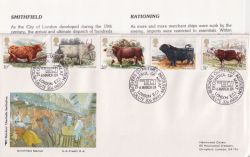 1984-03-06 British Cattle Hawkwood Official FDC (90769)