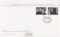 1999-06-15 Royal Wedding Stamps Windsor FDC (90782)