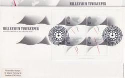 1999-12-14 Millenium Timekeeper M/S London SW1 FDC (90788)