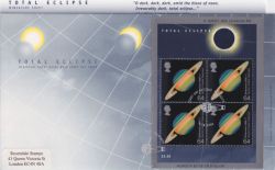 1999-08-11 Solar Eclipse M/S Falmouth FDC (90792)