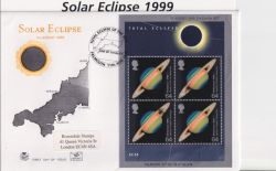 1999-08-11 Solar Eclipse M/S Falmouth FDC (90795)