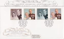 1997-11-13 Golden Wedding Stamps Windsor FDC (90798)