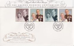 1997-11-13 Golden Wedding Stamps London SW1 FDC (90800)