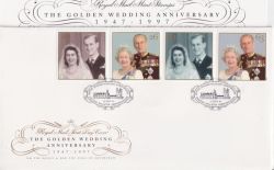 1997-11-13 Golden Wedding Stamps Crathie FDC (90803)