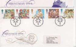 1994-11-01 Christmas Stamps Bethlehem FDC (90820)