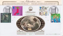 1999-07-06 Citizens Right to Learn Lanark BLCS163 FDC (90835)