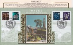 1999-06-08 Wales Definitive Stamps Portmeirion FDC (90838)