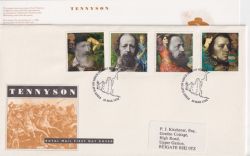 1992-03-10 Tennyson Stamps Isle of Wight FDC (90855)