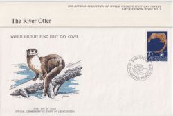 1976-03-11 Liechtenstein WWF River Otter FDC (90861)