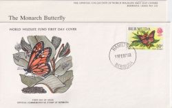 1979-02-19 Bermuda The Monarch Butterfly FDC (90910)