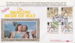 1991-09-17 Maps Stamps Darling Buds of May FDC (90961)