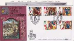 1991-11-12 Christmas Stamps Shrewsbury FDC (90962)