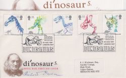 1991-08-20 Dinosaurs Stamps London SW7 FDC (90977)