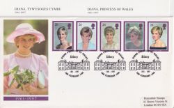 1998-02-03 Diana Princess Of Wales Althorp FDC (90991)