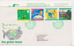 1992-09-15 Green Issue Stamps Torridon FDC (91009)