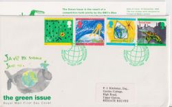 1992-09-15 Green Issue Stamps Torridon FDC (91010)