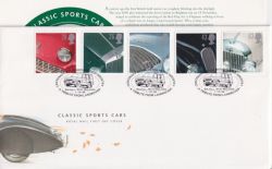 1996-10-01 Classic Sports Cars Solihull FDC (91015)