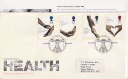 1998-06-23 Health NHS Stamps Tredegar FDC (91031)