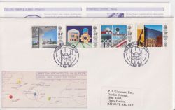 1987-05-12 Architects in Europe Ipswich FDC (91059)
