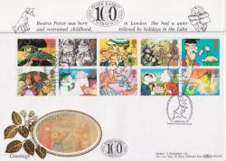 1993-02-02 Greetings Stamps Kensington FDC (91309)