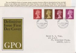 1968-02-05 Definitive Issue Bureau FDC (91359)